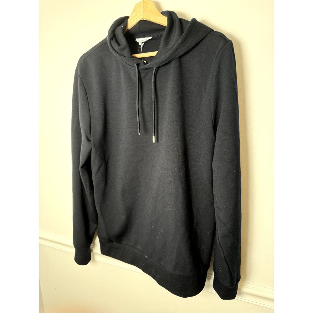 Reiss Sweatshirt Men's dark navy Medium M Soft Hoodie Oversized New MSRP 190